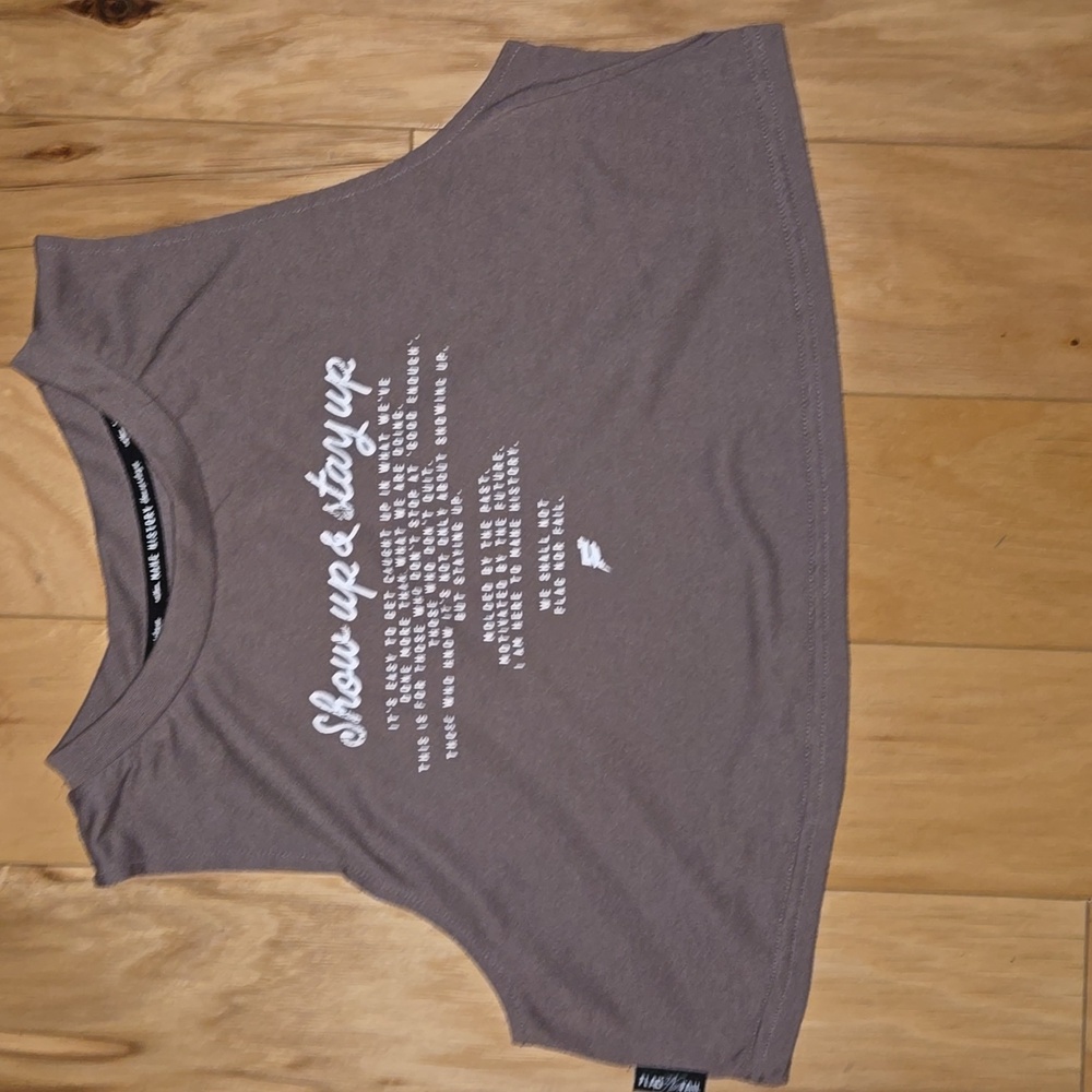 Flag Nor Fail XS Make History Crop Tank